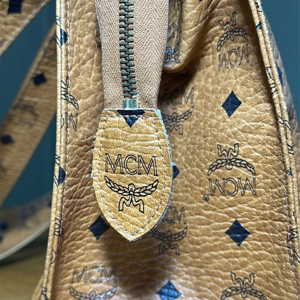MCM Visetos Shopper Tote - Picture 11 of 17